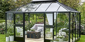 Главная — Беседки из стекла — фото